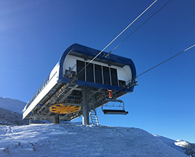 6er Sesselbahn in Bjelasnica, Bosnien