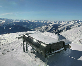 6er Sesselbahn in La Rosière-Mont Valaisan, Frankreich