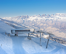 6er Sesselbahn in Pizol Schweiz