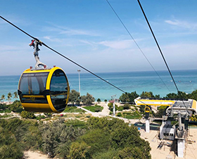 8er Gondelbahn in Kish Persischen Golf, Iran