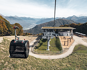 8er Gondelbahn in Monte Tamaro, Schweiz