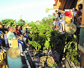 Drop Tower in Tripsdrill, Deutschland