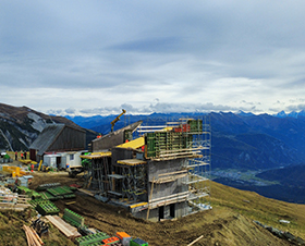 Fidaz milk ropeway: one of Switzerland’s first RopeTwin projects
