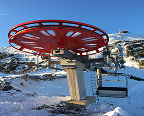 Fixe 4er Sesselbahn in Bjelasnica, Bosnien