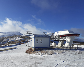 Fixe 4er Sesselbahn in Ilgaz, Türkei