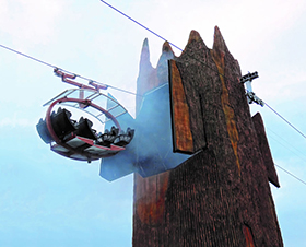 Mammut Tree in Conny Land, Schweiz