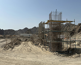 Construction update from Muttrah, Oman
