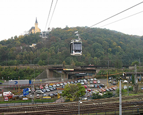 Pendelbahn in Vetruse, Tschechien