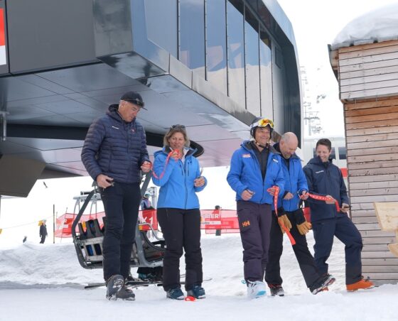 Offizielle Einweihung des 6er‑Sessellifts Lac des Vaux 2 in Verbier