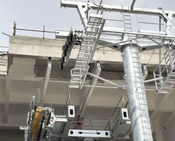 8-Seater Gondola Lift Jinding–Alimali Under Construction, China