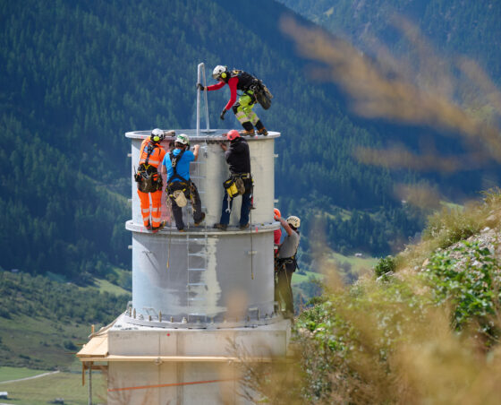 Höchste Präzision und Teamwork im Lötschental!